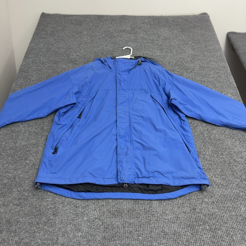 Vintage Nike ACG Jacket XL Blue Nylon Storm Fit Hooded Gorpcore Outdoor